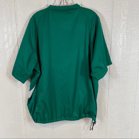 Mens Tonix Green and White Short Sleeve Jacket L - Picture 3 of 5